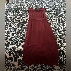 Express Burgundy Sheath dress
